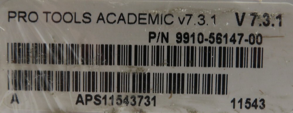 NEW Pro Tools Academic Pack Software For Qualified M-Audio Peripherals | SEALED