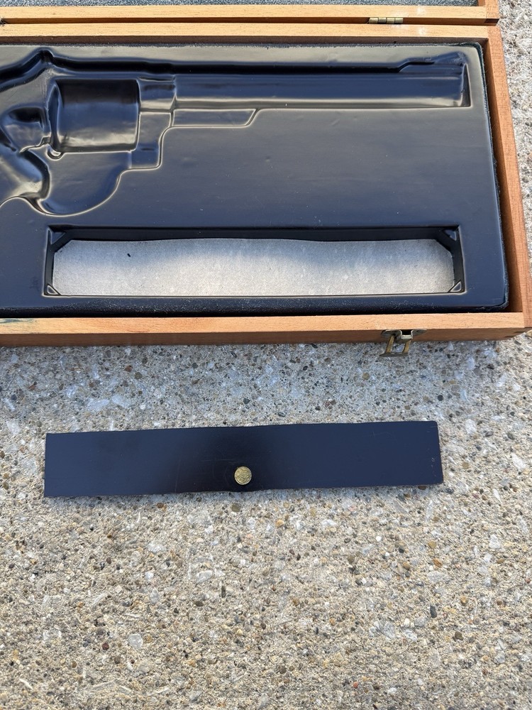 Smith & Wesson Vtg Factory Presentation Case w/ Plastic Liner for N Frame