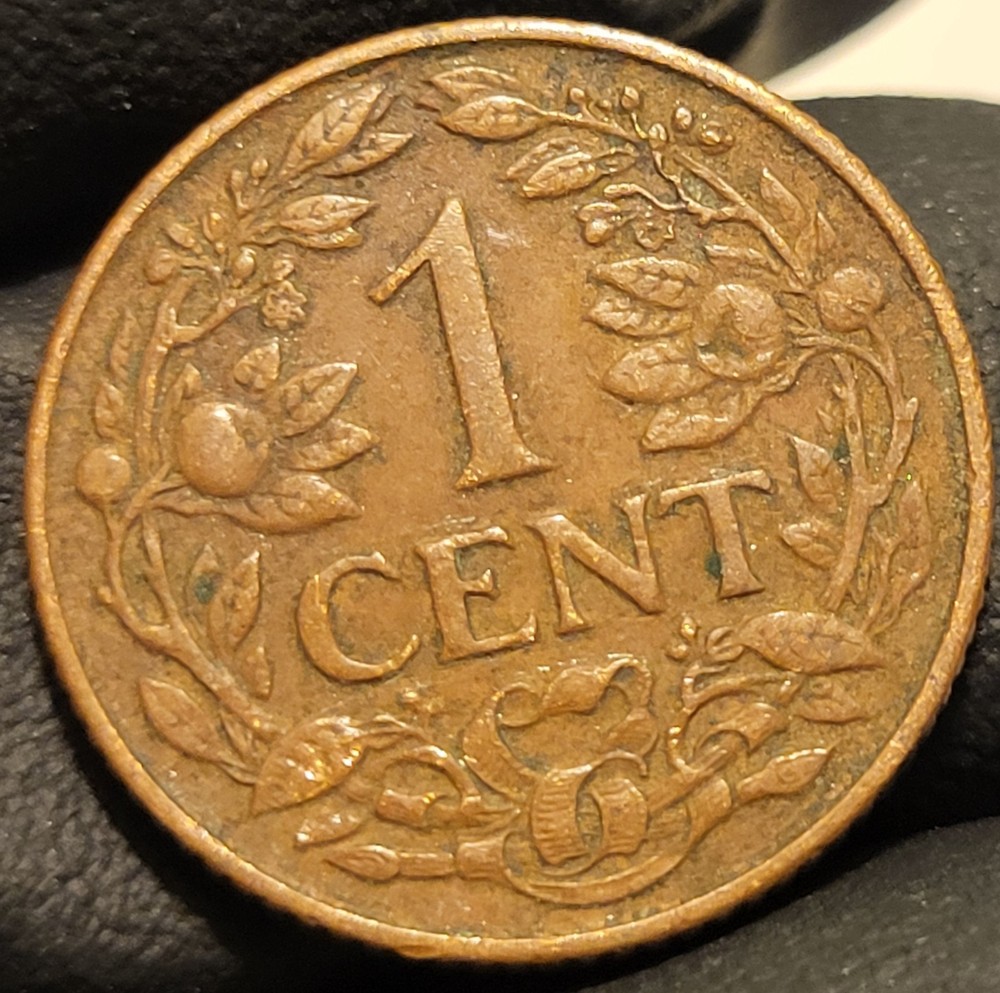 1944 Netherlands Curacao 1 Cent!