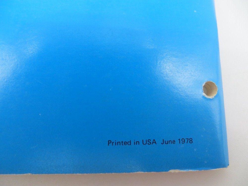 Signetics 8X300 Programming Manual 1978 vintage technology reference