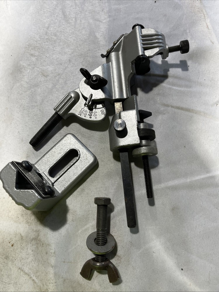 General #825 Drill Bit Sharpener Grinding Attachment Bench Sharpening Tool