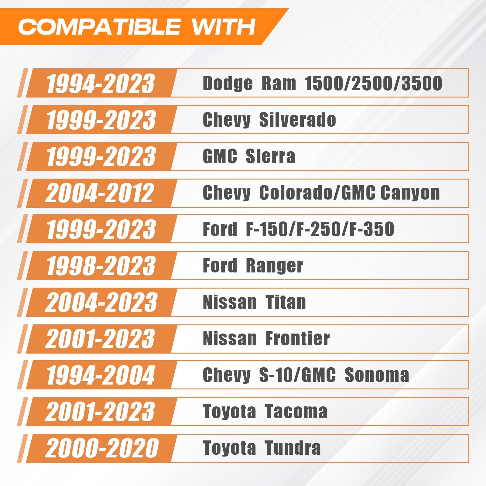 Universal Truck Bed Rack Low Profile Cargo Cross Bar 900lbs Fit Silverado Tacoma