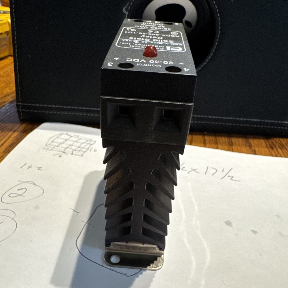 Continental Industries Solid State Relay RSDA-660-25-1D1