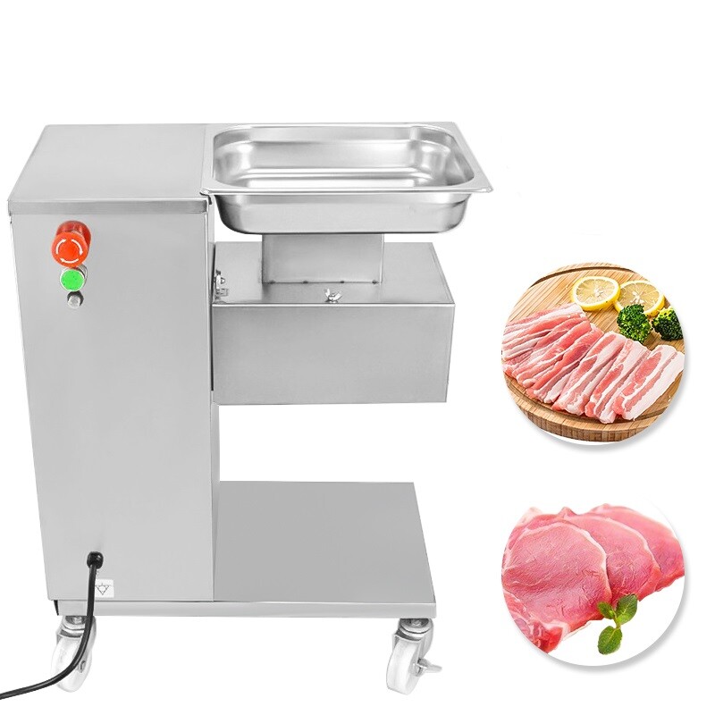 500KG Meat Cutting Machine Stainless Steel Commercial Meat Cutter Slicer