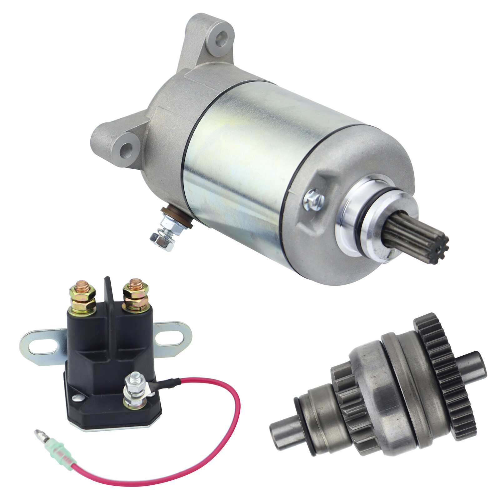 2003 2004 Sportsman 500 HO Starter drive For Polaris 3084981 with Relay