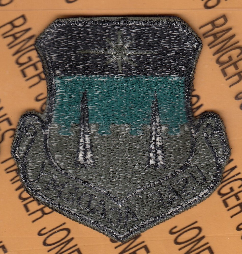 USAF Air Force Academy USAFA OD Green Black BDU ~3" patch c/e