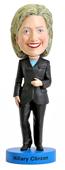 Hillary Clinton Bobblehead - 2016 Edition Royal Bobbles 011266