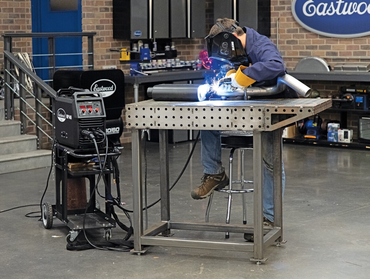 Eastwood Elite MP140i Multi Process Welder MIG TIG Stick Duty Metal Drive Motor