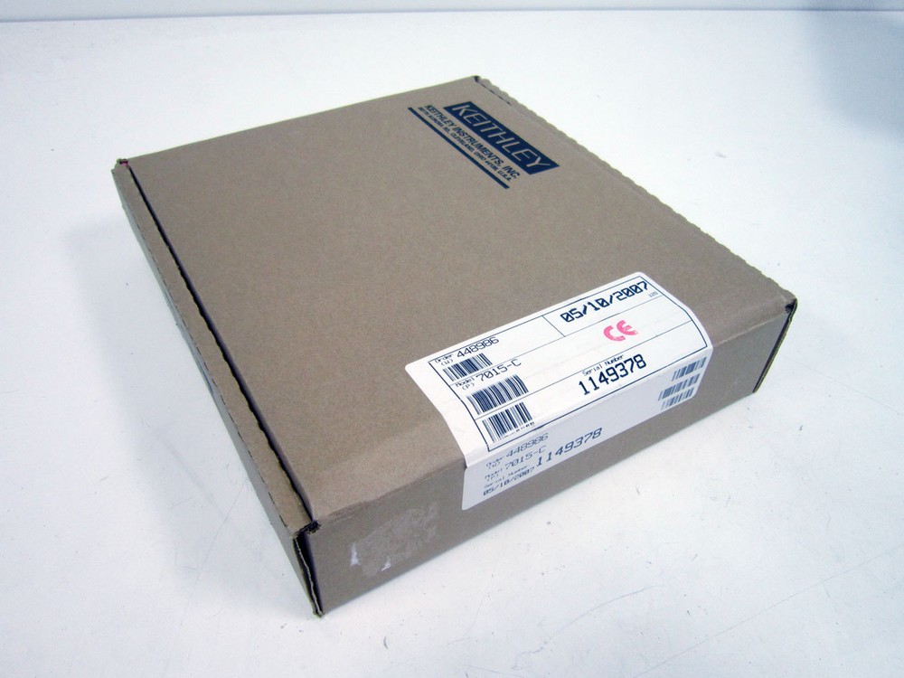 KEITHLEY 7015-C QUAD 1X10 SOLID STATE MULTIPLEXER MODULE FOR 7001 & 7002