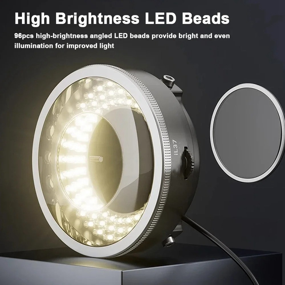 Polarized LED Microscope Light IL37 for Reducing Glare and Reflections W3W4