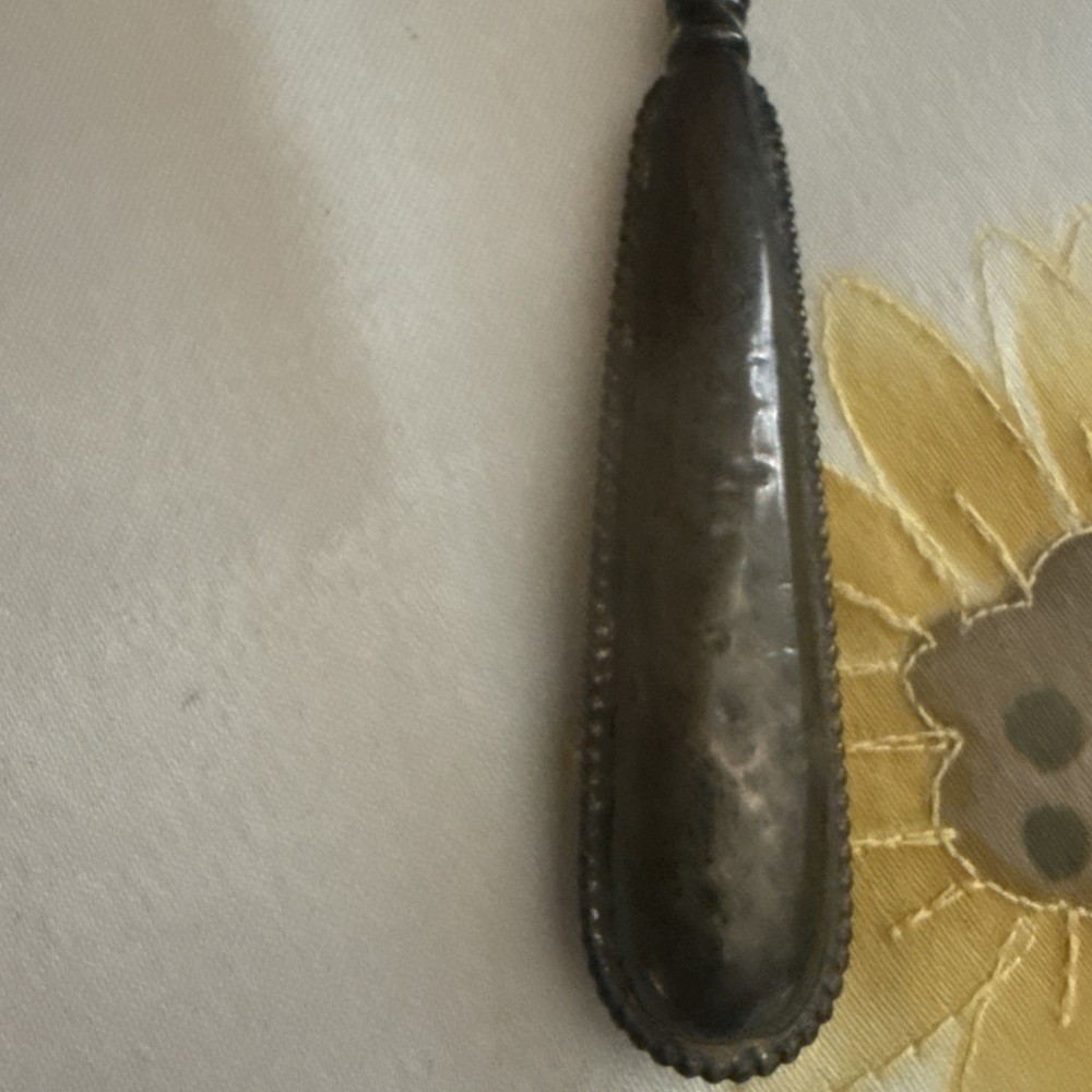 Vintage 6.75” Sterling Button Hook