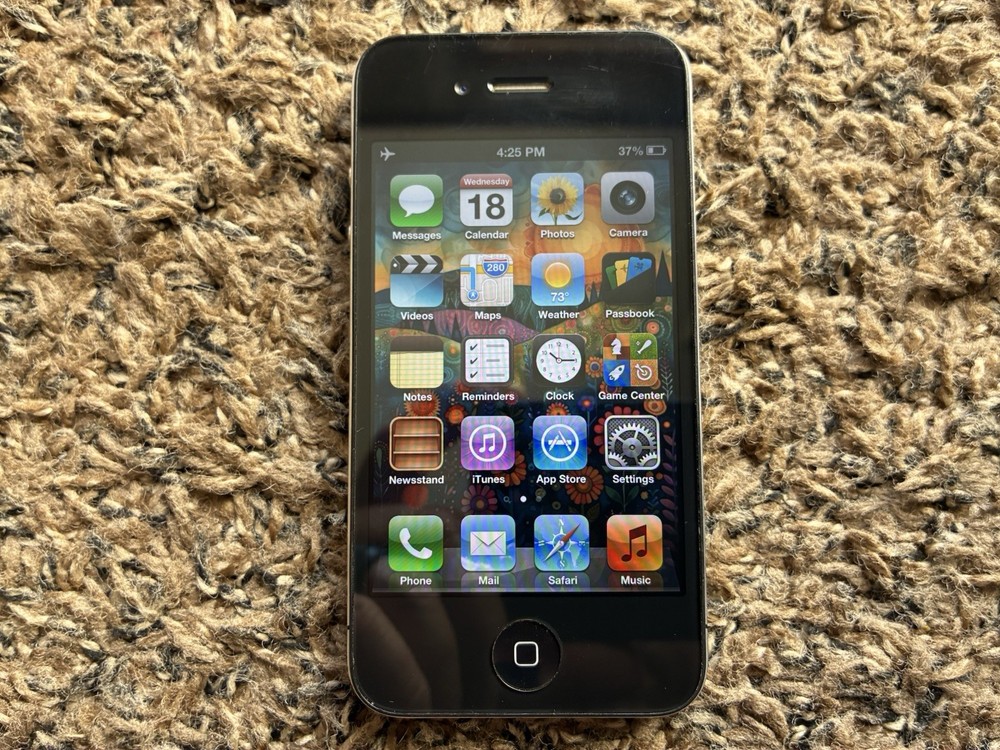 iphone 4 16gb black iOS 6.0.1 Flappy Jailbroken