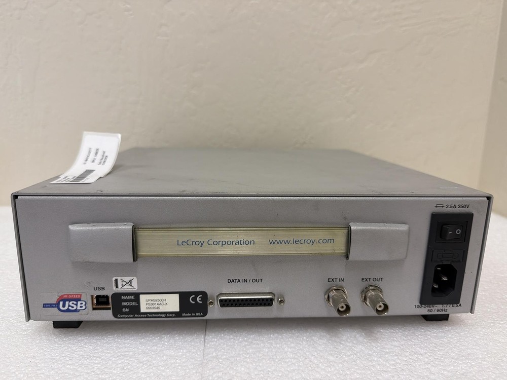 LECROY 2500H CATC PROTOCOL ANALYZER SYSTEM W/ 1x PE002MA PCI EXPRESS MODULE
