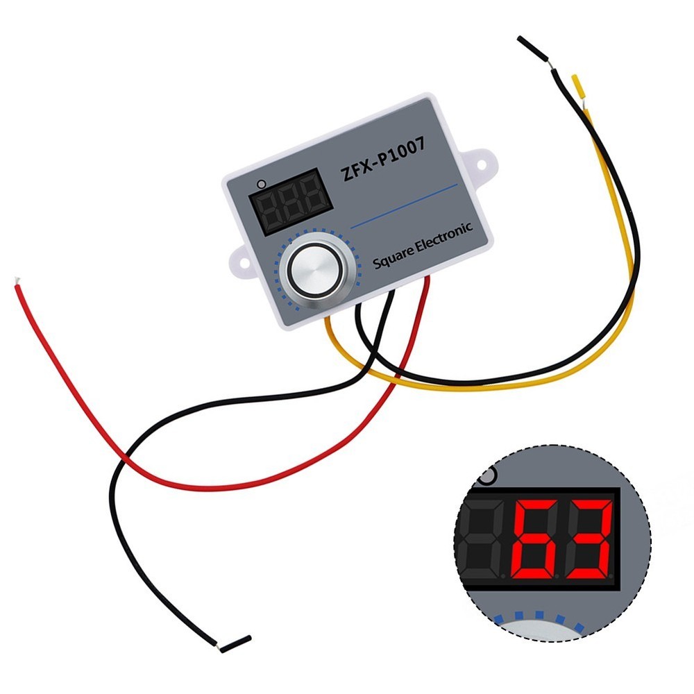 Adjustable Fan Switch Speed Controller Digital Display And Motor Speed Reducer