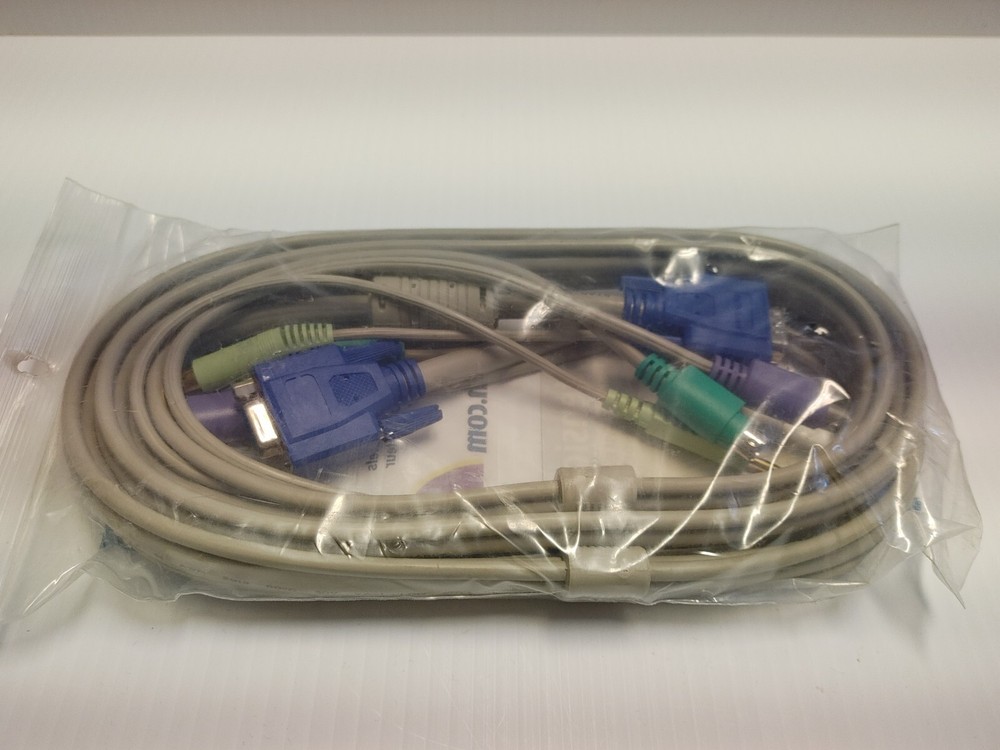 StarTech 6ft PC99 4-in-1 Audio KVM Extension Computer Cable