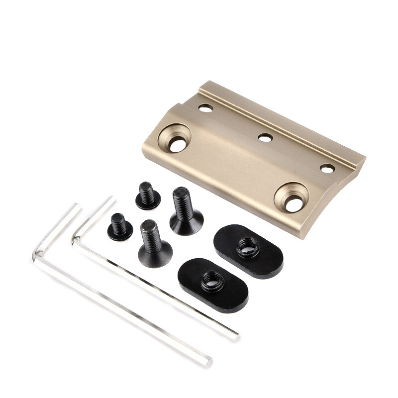 Scout Offset Mount Base For WADSN M300 M600 Light Tactical Flashlight Mount base