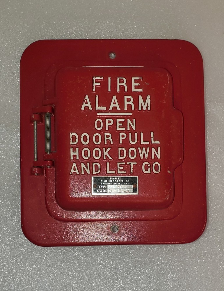Simplex Time Recorder Co. Mechanical Fire Alarm Station Code Wheel 3-1-2