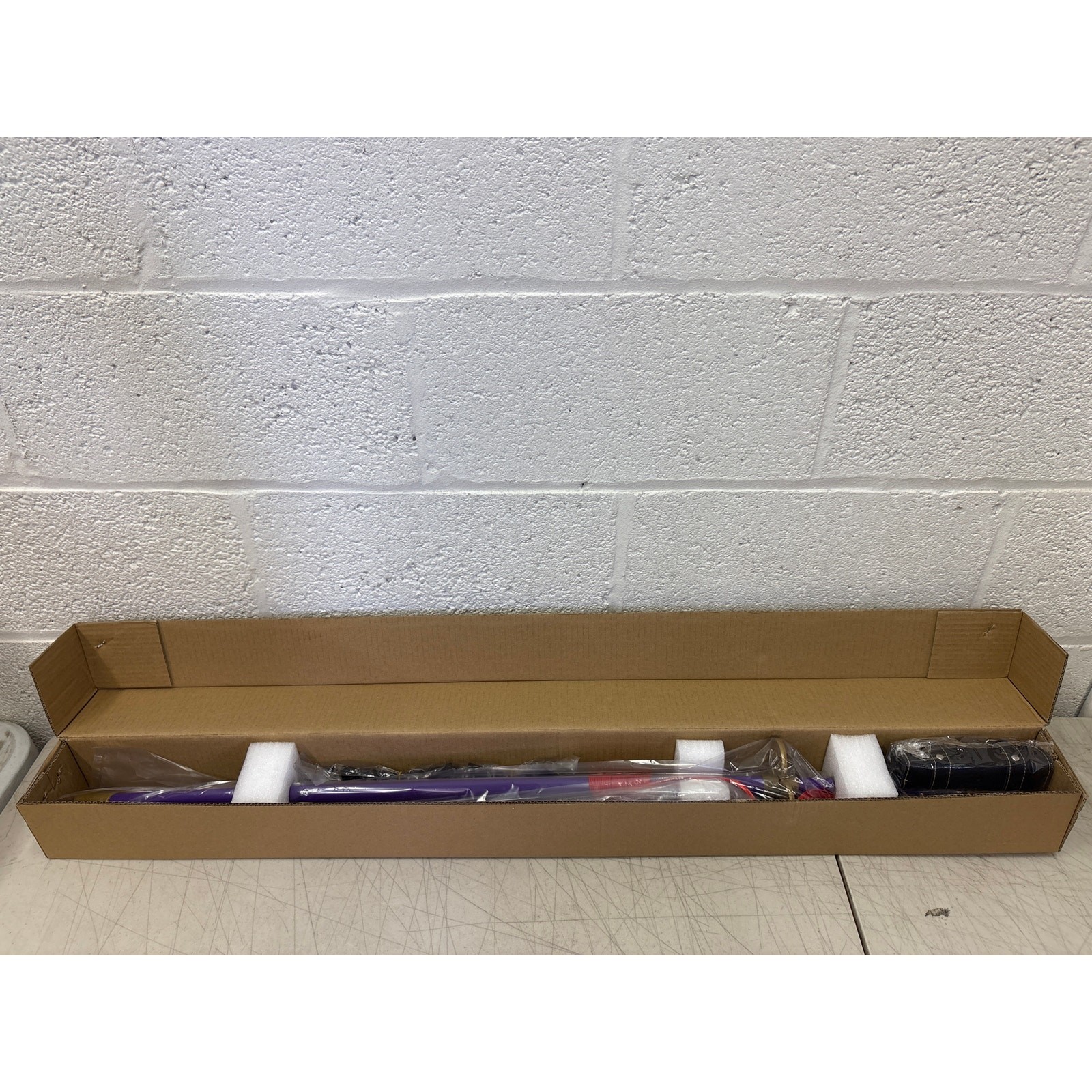 One Piece Yama Enma Sword 41" Toy Katana Replica w Holster Belt & Display Stand