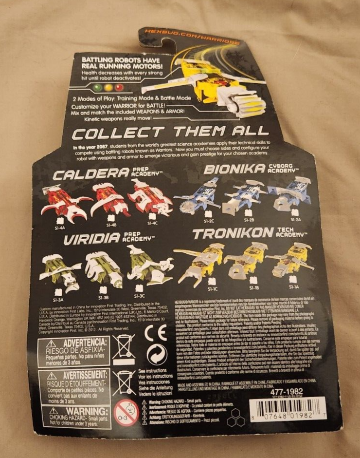 Hexbug Warriors Battling Robots Tronikon Tech Academy NIB