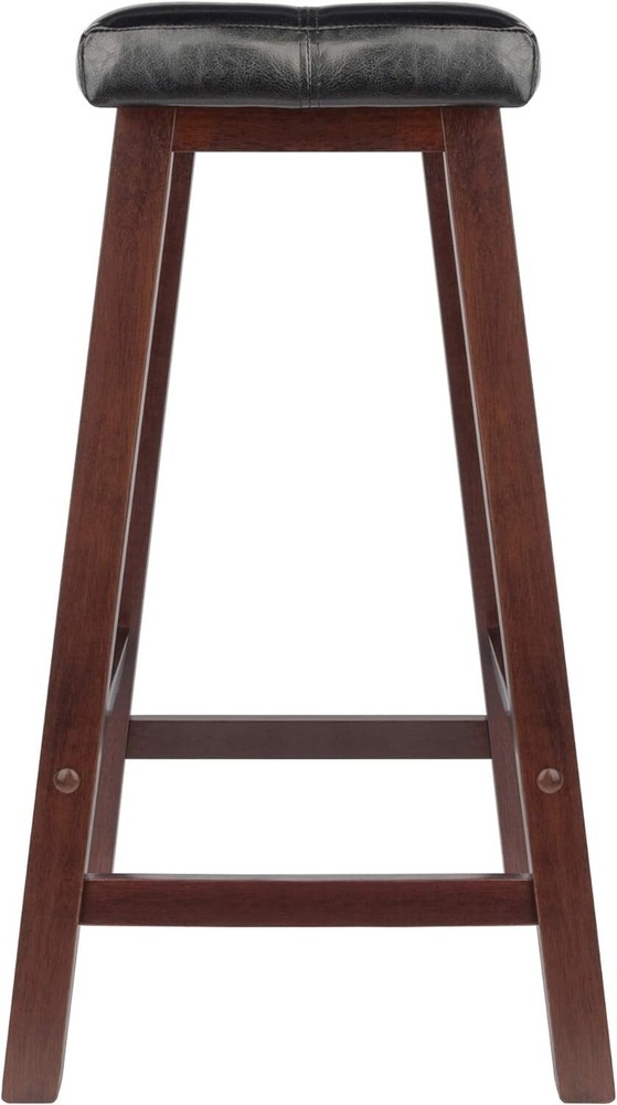 NEW Mona Stool, 24", Antique Walnut