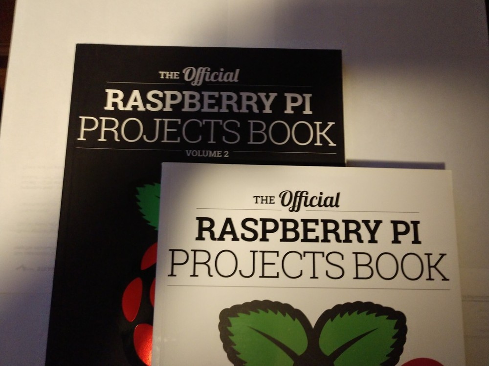 Raspberry PI Prodjects Book Volume 1 and 2
