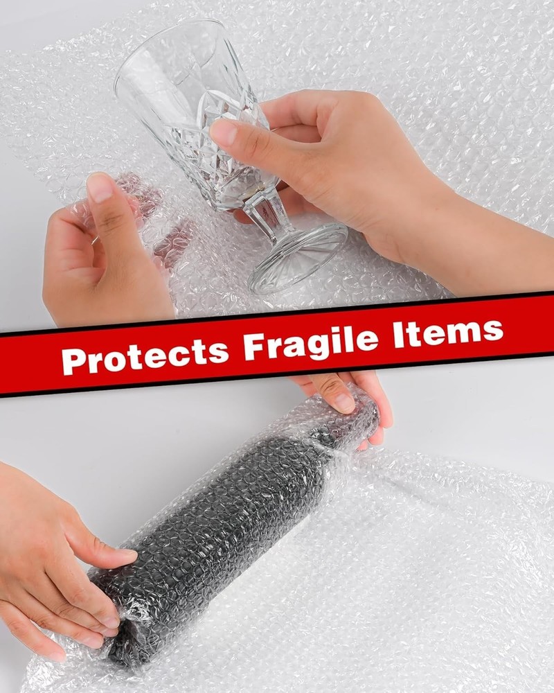 Shipping Bubble Cushioning Rolls - 3/16", 2-Pack