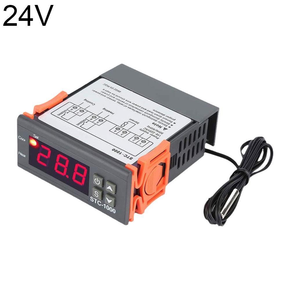 1X Digital Temperature Thermostat STC-1000 Controller LCD 12V-220V LED Best