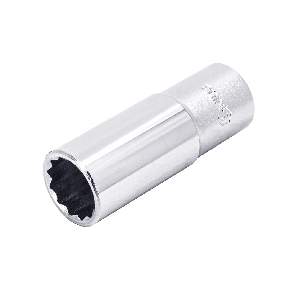 Genius Tools 1/2" Dr. 7/8" Deep Hand Socket (12-Point) - 477828