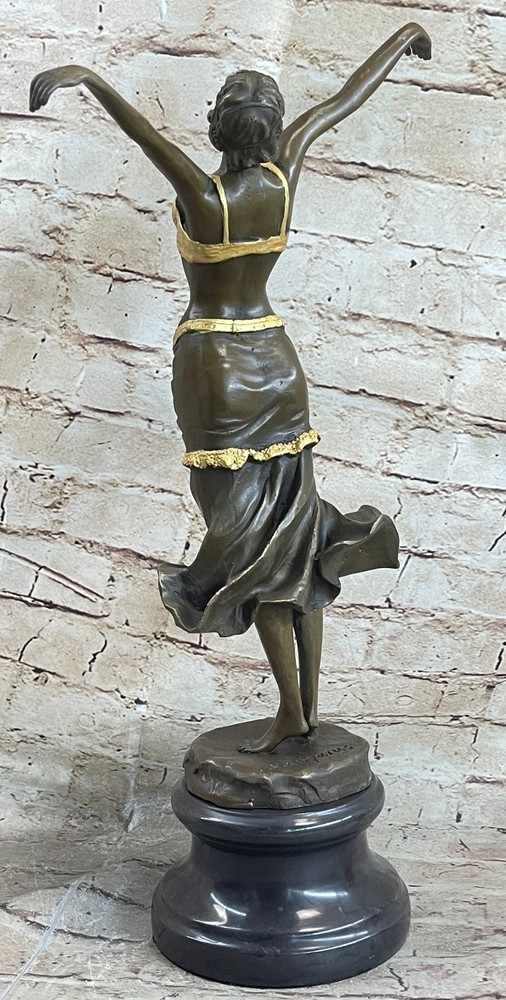 CHIPARUS BRONZE RUSSIAN DANCER LOST WAX METHOD CLASSIC ARTWORK SCULPTURE ARTWORK