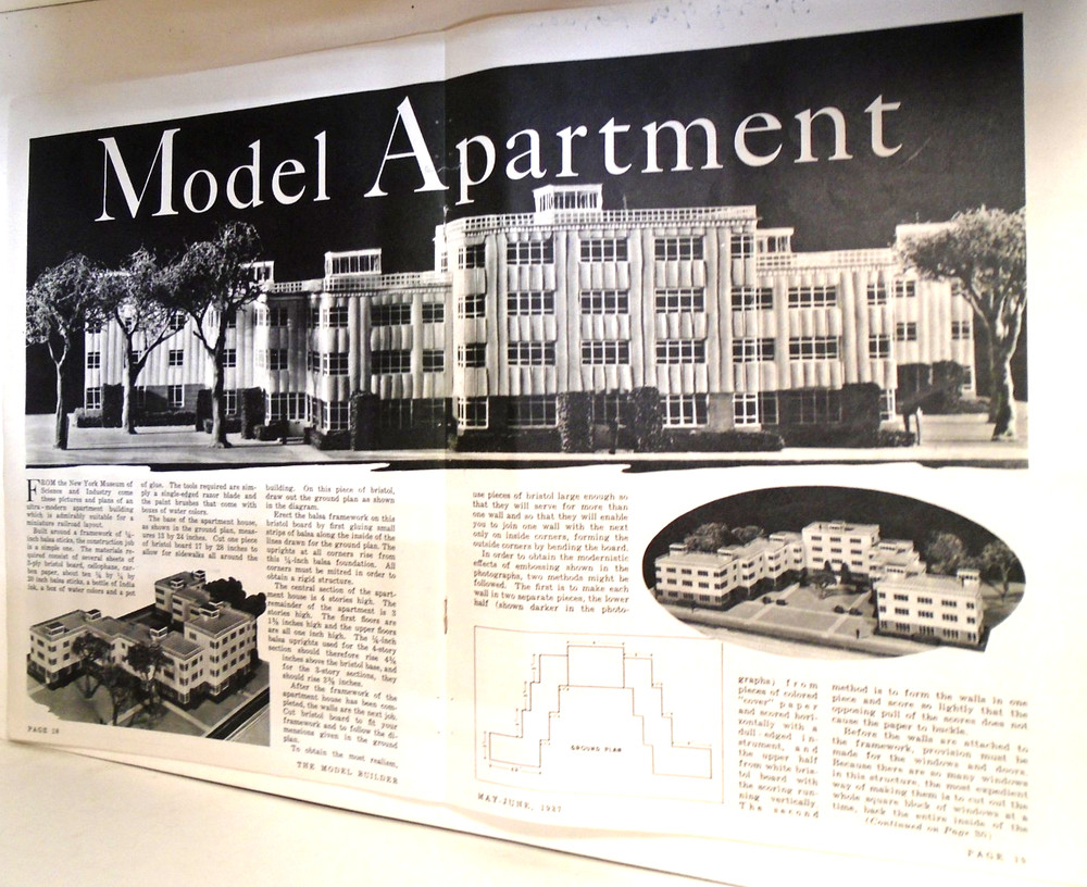 MODEL BUILDER MAGAZINE - MAY - JUNE 1937 - 35 PAGES