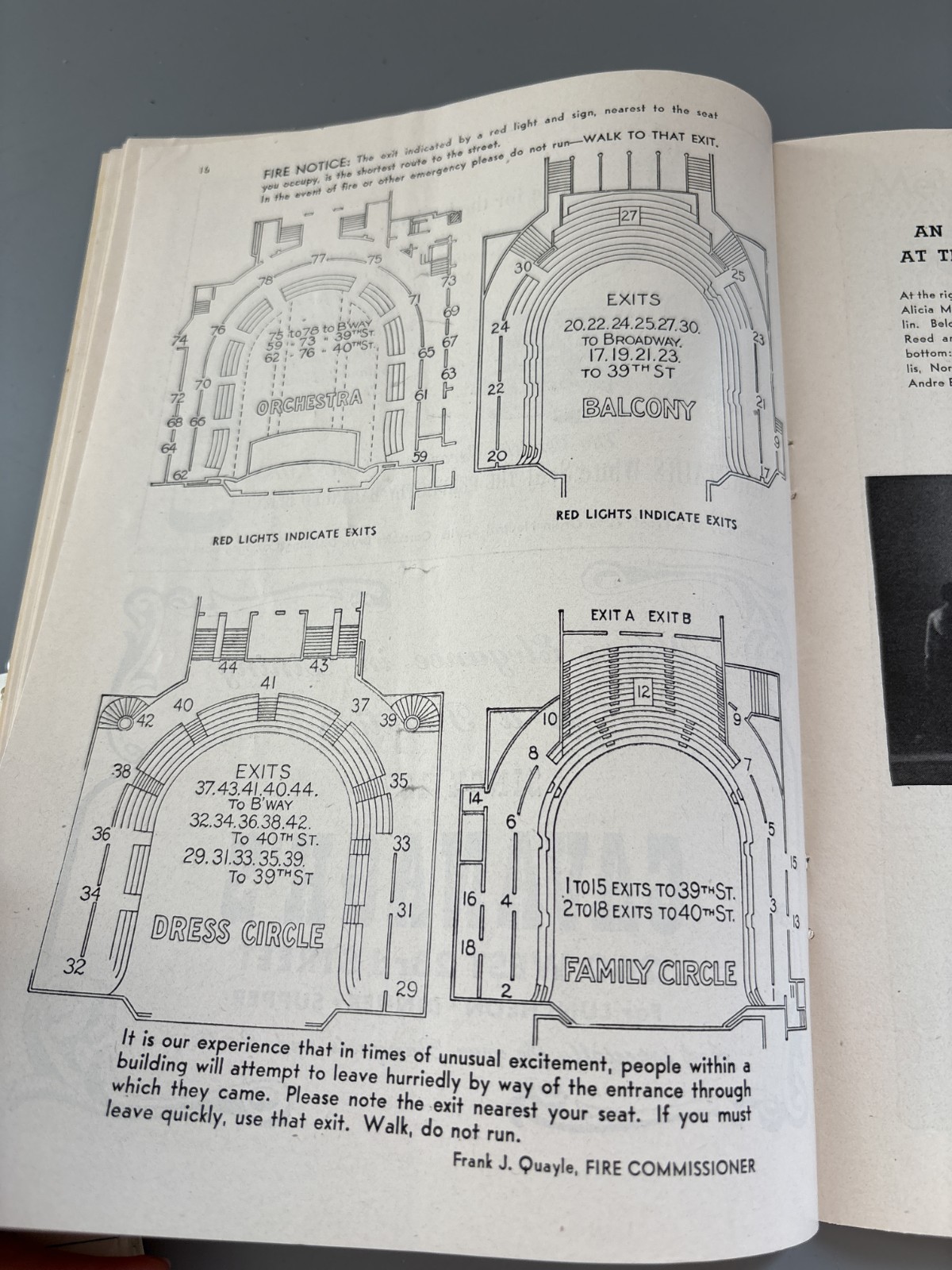 1946 Metropolitan Opera House Ballet Theatre Program S Hurok Peter and the Wolf