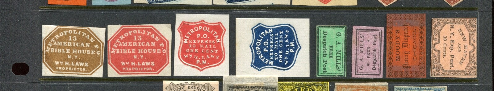 Lot of 56 Local Stamps Bogus & Forgery & Reprint & More BX6910