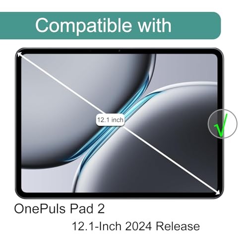 2 Pack Designed for OnePlus Pad 2 / OnePlus Pad Pro Screen Protector 12.1