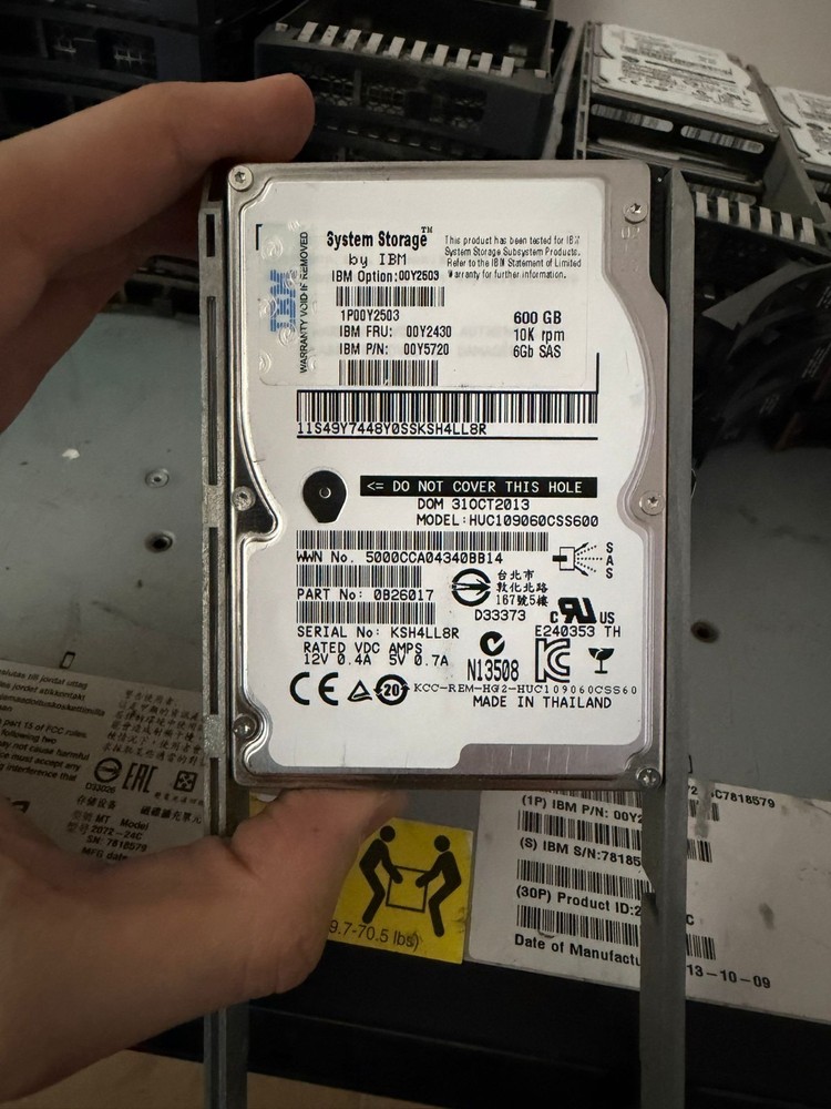 2072-24C IBM Storwize V3700 SAN Array 2.5 Dual Control Enclosure