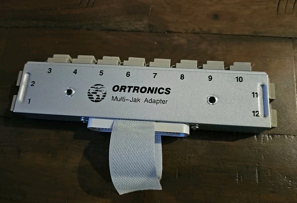 Ortronics OR-8120m25 12/4 Multi-Jack Modular Adapter