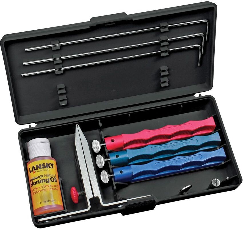 LANSKY STANDARD THREE STONE SHARPENING SYSTEM #LKC03