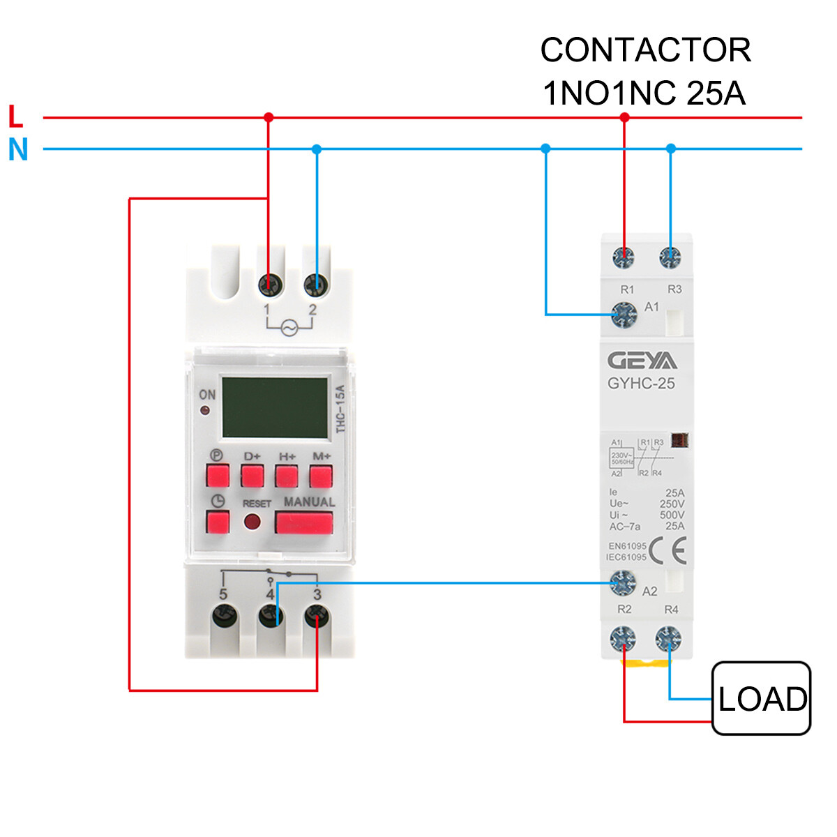 Programmable Digital LCD Timer Weekly Time Electronic Switch 15A AC/DC 12-240V