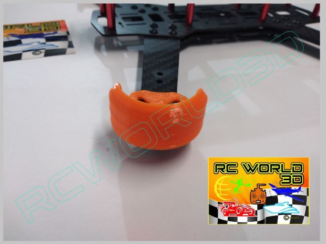 QUADCOPTER BRUSHLESS MOTOR MOUNT/BASE PROTECTOR 4PCS 3D PRINTED PLA 250 FRAME