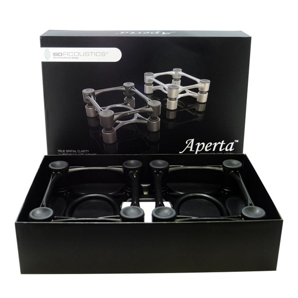 IsoAcoustics Aperta Speaker Isolation Stand - Pair