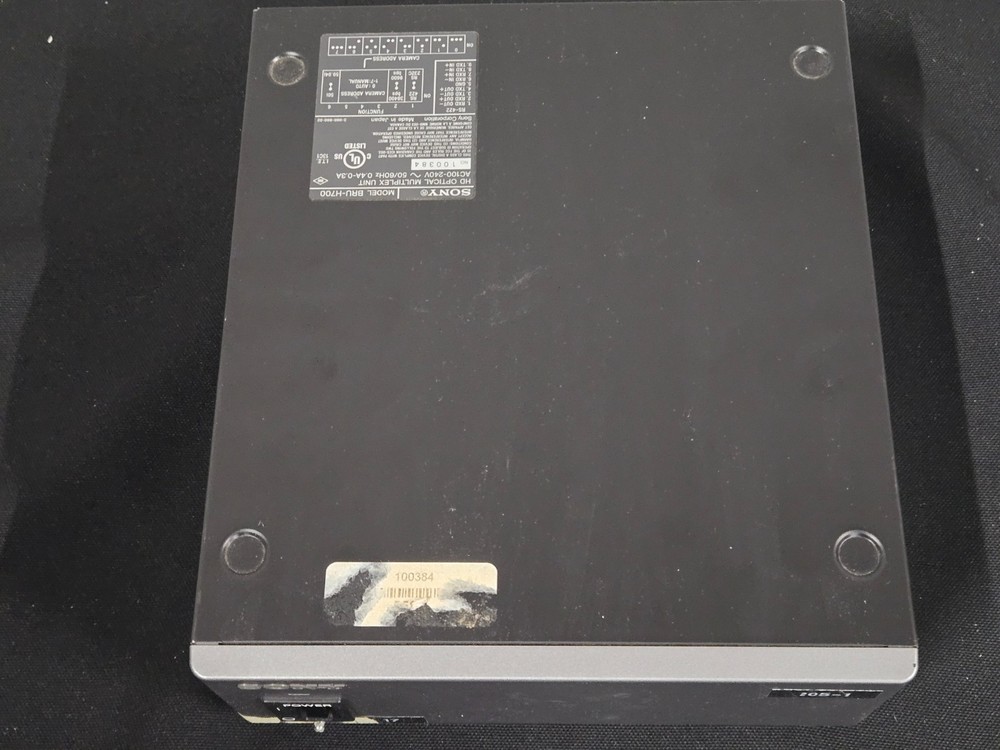 Sony BRU-H700 HD Optical Multiplex Unit ~ READ (Flashing Red Light)