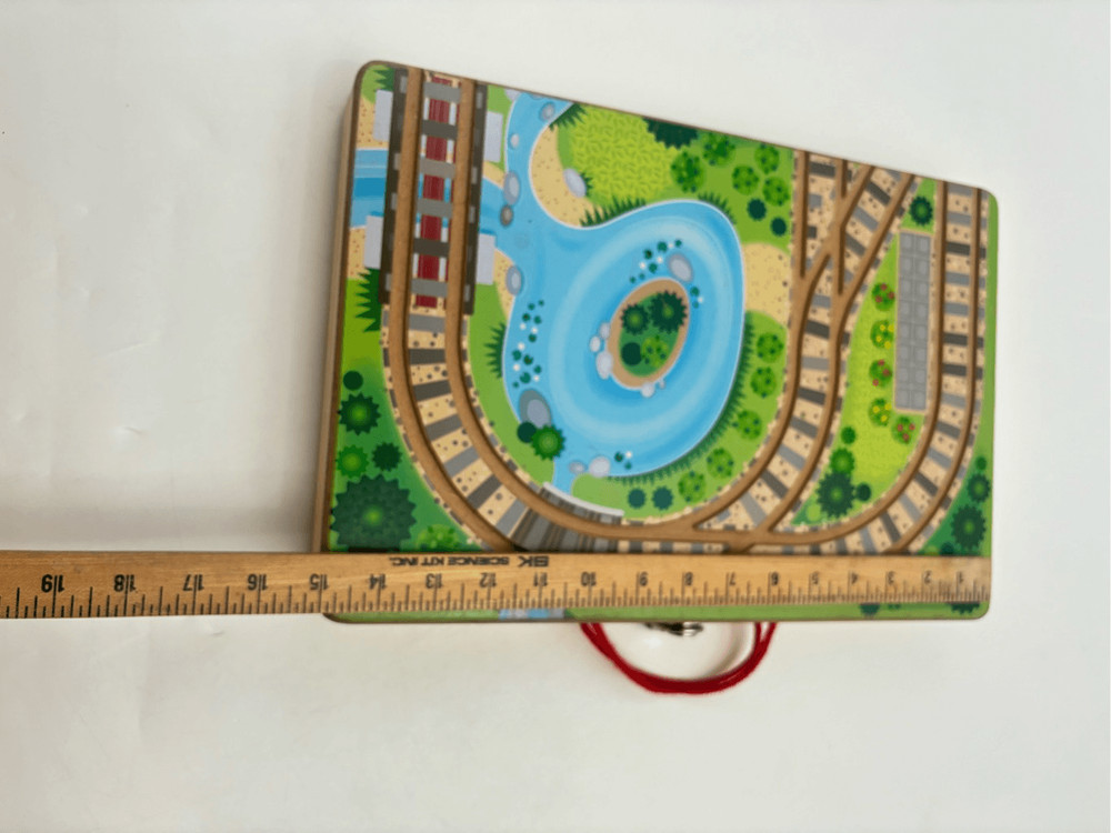 Melissa and Doug train set