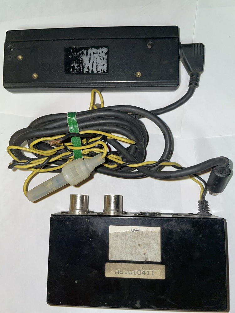 OLD SCHOOL Alpine 3330 Equalizer RARE