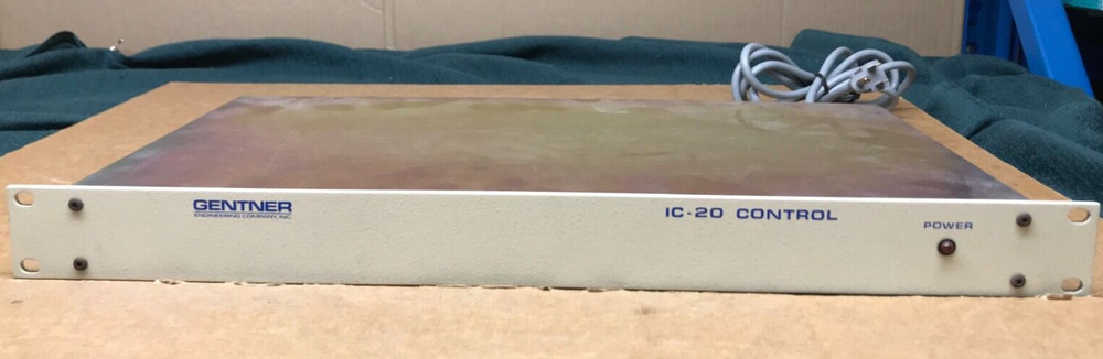 Gentner IC-20 Intercom Control 910-023-001 Rack Mountable 1U