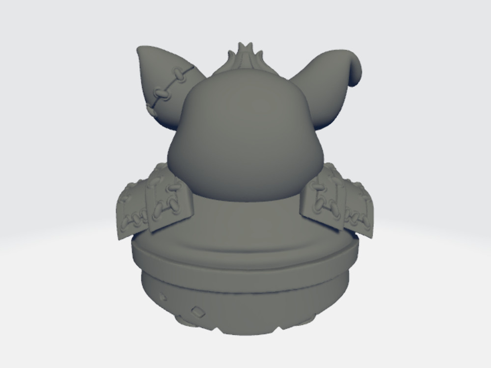 Chibi Tykes - Fighter Pig