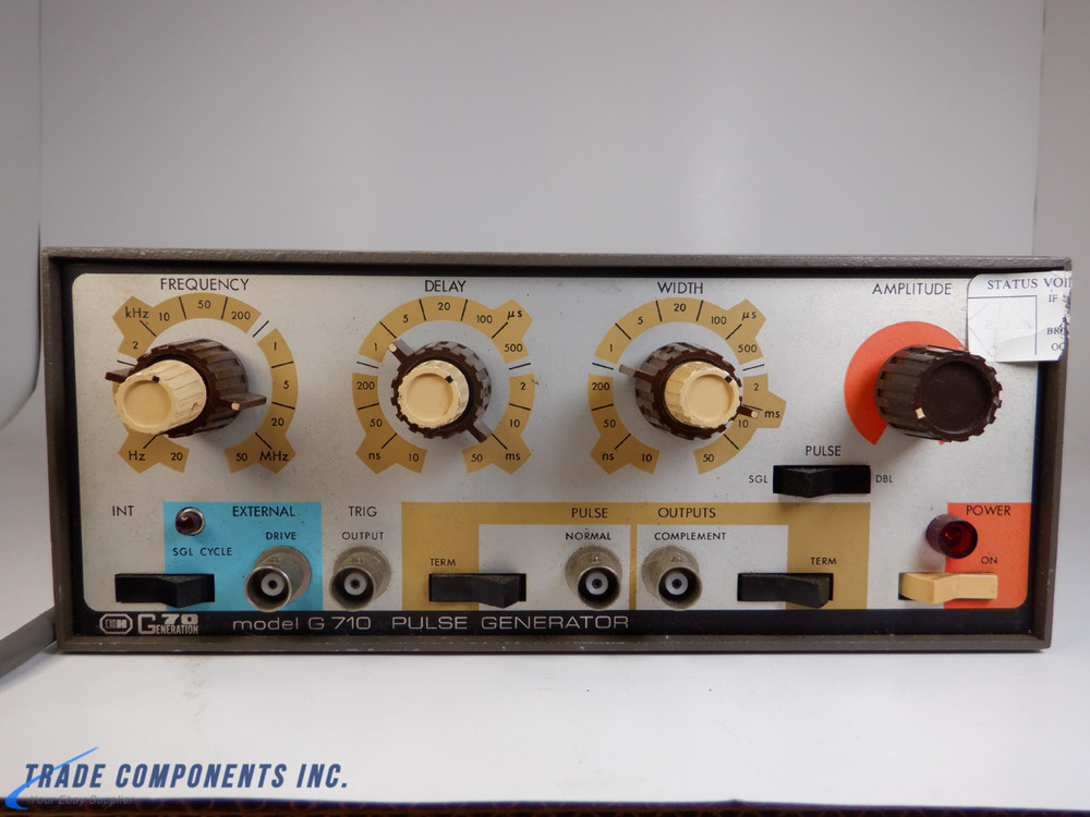 GENERATION 70 G710 PULSE GENERATOR