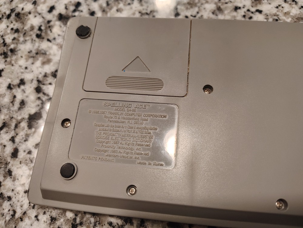 🔥Franklin Computer Spelling Ace Second Edition SA-98 Electronic Speller