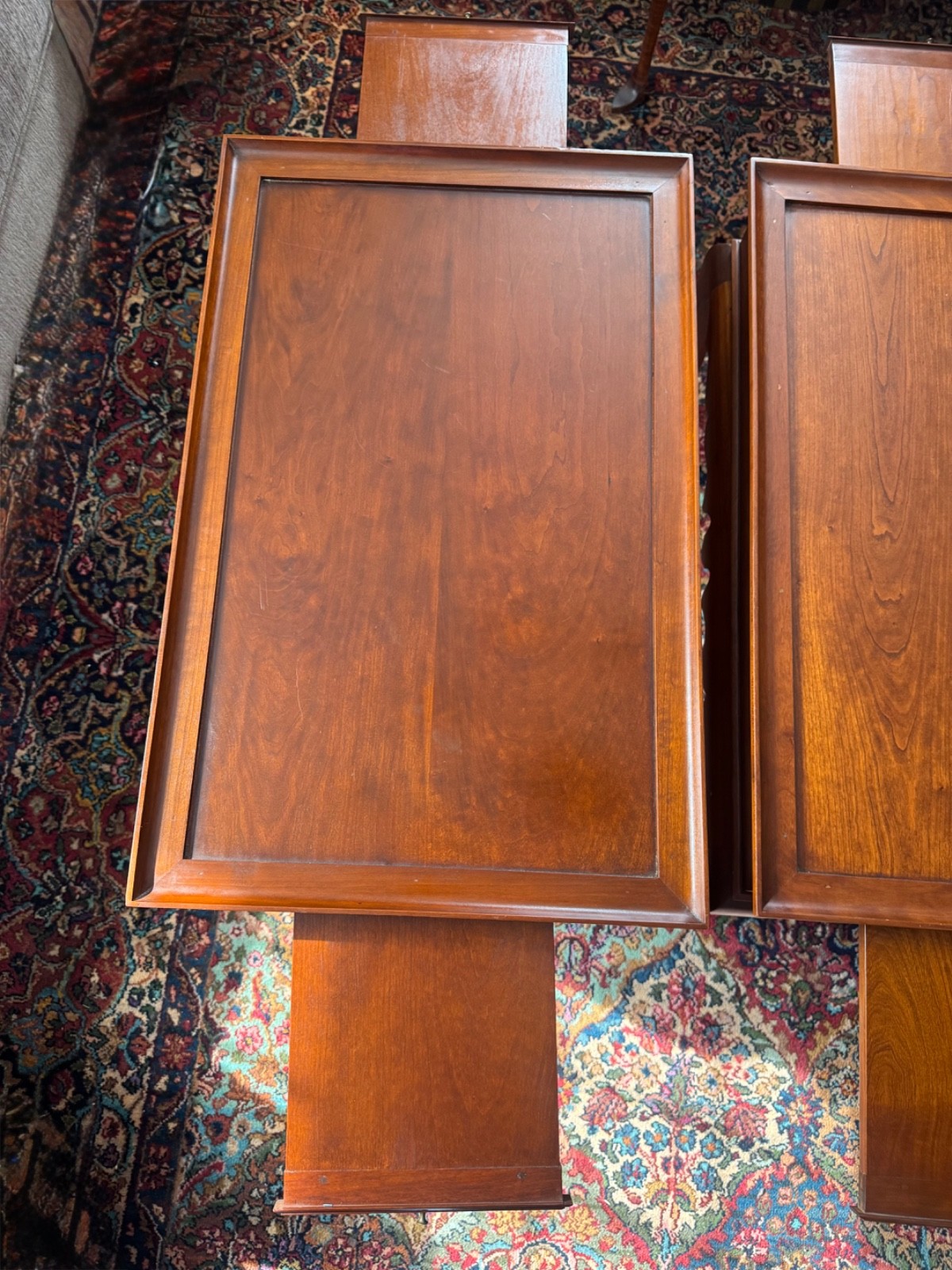 Eldred Wheeler Cherry Tea Tables