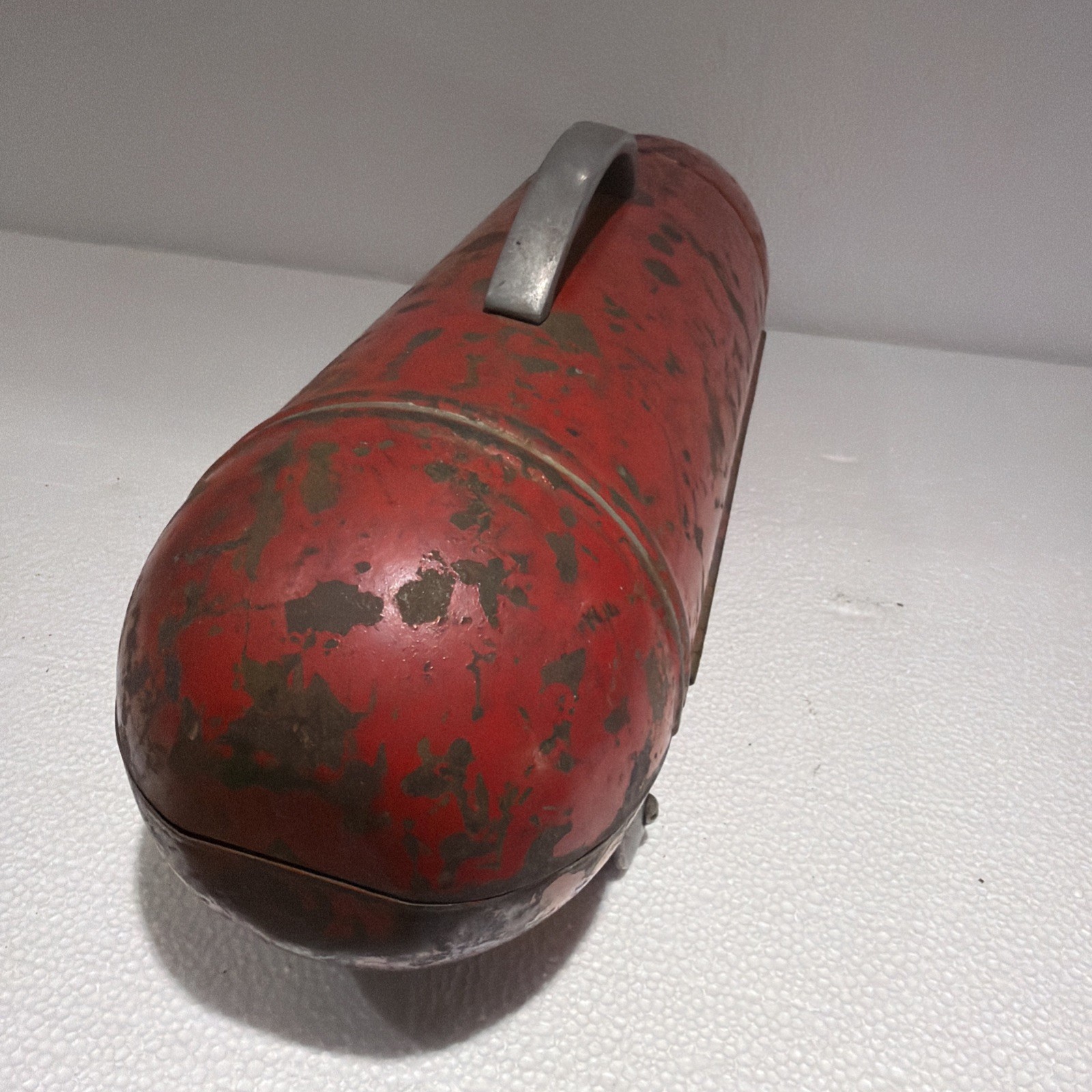 Vintage Blackhawk Torpedo Tool Box Garage Tools Hot Rod Red Rocket Style 1950's