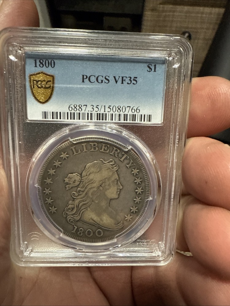 1800 Draped Bust. Reverse Side Is Not Even