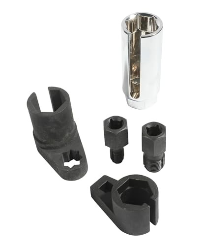 O2 Sensor Socket,Automotive Tool Oxygen Sensor Socket Set Wrench Remover Tool